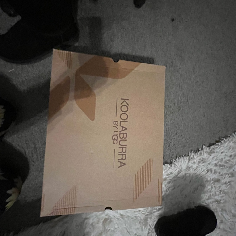 Worn twice tall UGG Sherpa lined boots. Included box